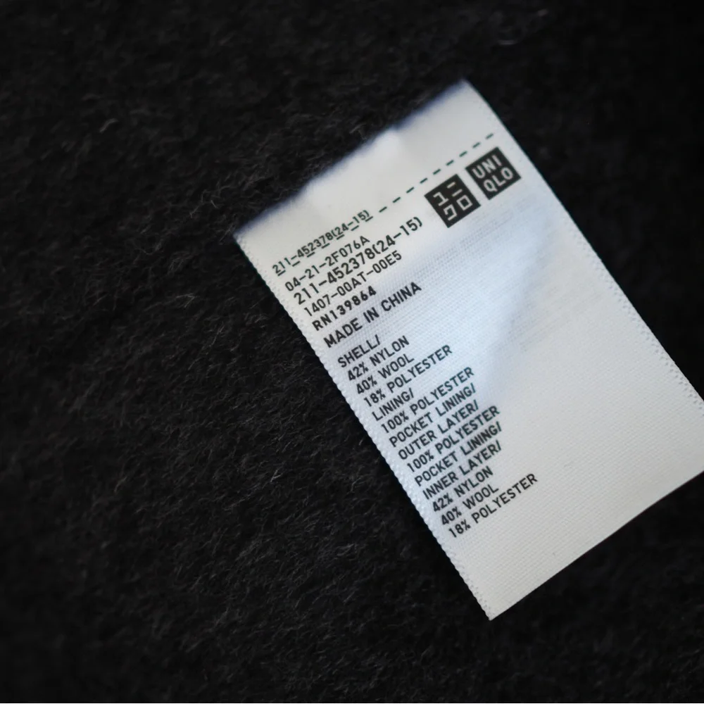 JW Anderson premium wool Uniqlo double face oversized coat - Picture 12 of 12